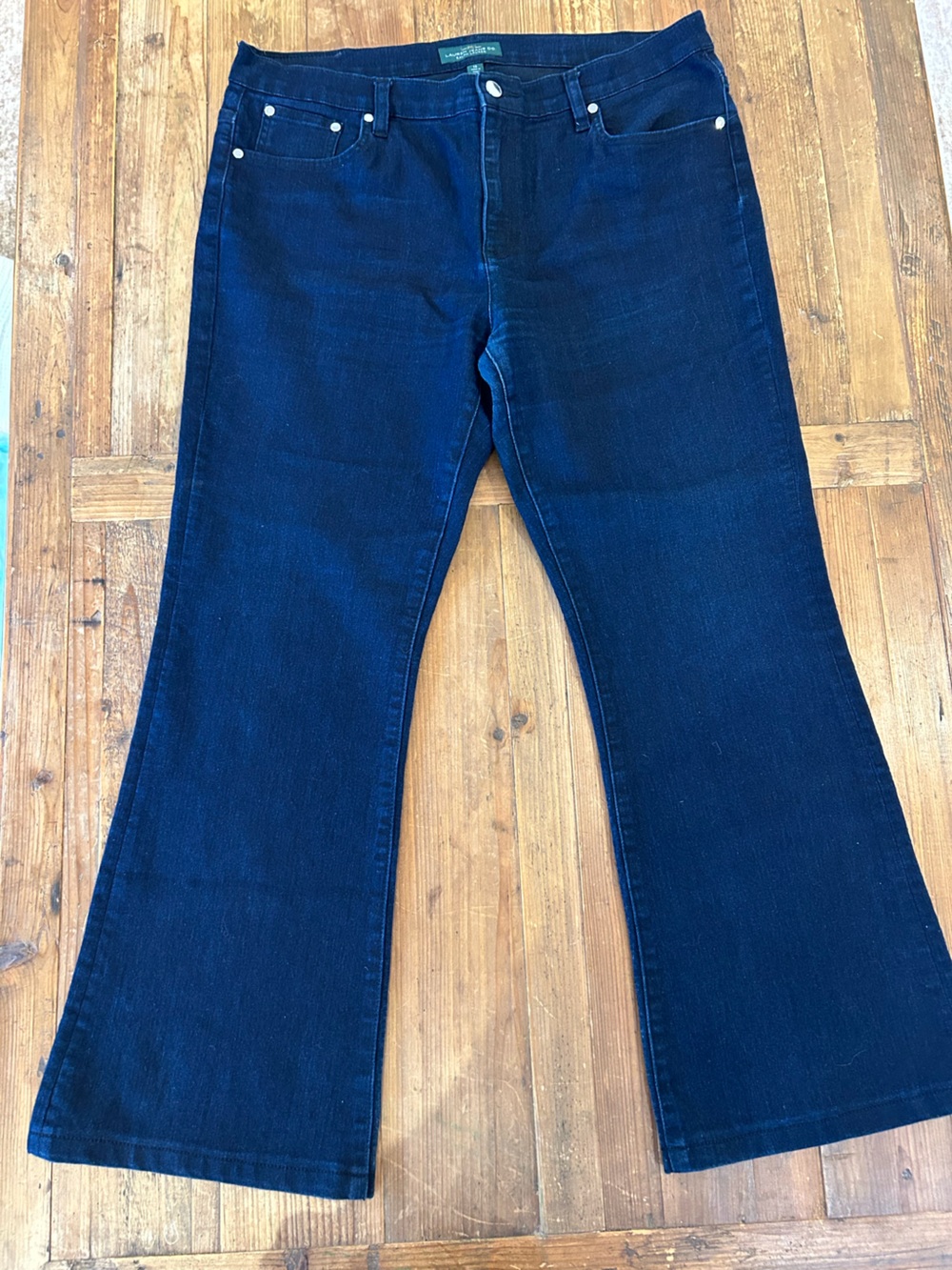 Lauren Ralph Lauren Women's Indigo Bootcut Jeans